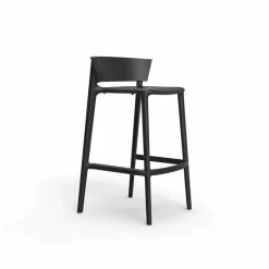 Sgabello da esterno moderno H 95 cm Africa by Vondom, in polipropilene, 4 pezzi