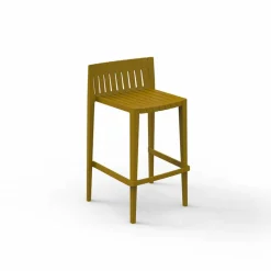 Sgabello da giardino impilabile H 97 cm in polipropilene Vondom Spritz, 4 pezzi