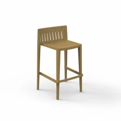 Sgabello da giardino impilabile H 97 cm in polipropilene Vondom Spritz, 4 pezzi