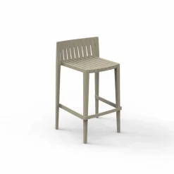 Sgabello da giardino impilabile H 97 cm in polipropilene Vondom Spritz, 4 pezzi