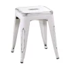 Sgabello da Interno e Esterno in Ferro Altezza 45 cm - Cancelleria