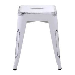 Sgabello da Interno e Esterno in Ferro Altezza 45 cm - Cancelleria