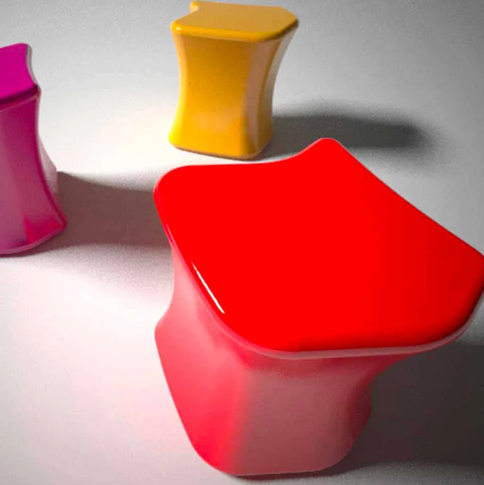 Sgabello Design Moderno Dirimo Made in Italy