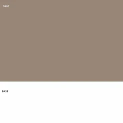 Sgabello Fisso in Ecopelle, Design Moderno H 65 cm- Alina
