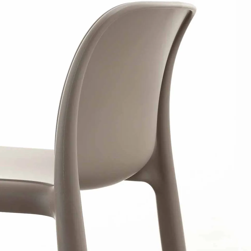 Sgabello in resina con fiberglass dal design moderno Grosseto