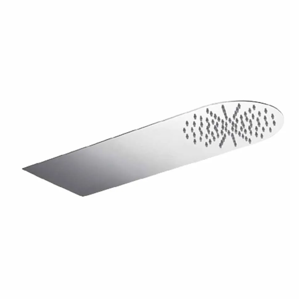 Soffione Doccia da Parete in Acciaio Ultraslim Moderno Made in Italy - Cassio