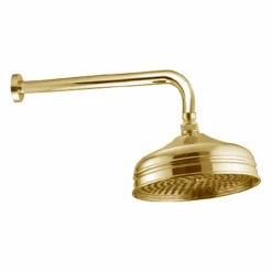 Soffione Doccia Monogetto in Ottone Design Classico Made in Italy - Tenco