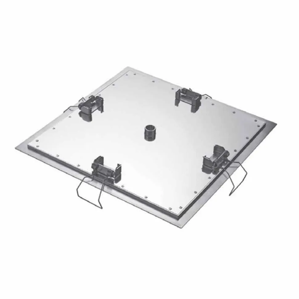 Soffione Doccia Quadrato da Soffitto in Acciaio Made in Italy - Amido