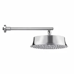 Soffione Doccia Rotondo da Parete in Ottone Stile Classico Made in Italy - Betto