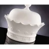 Soprammobile a Forma di Corona in Ceramica Lavorata a Mano Made in Italy - Kingo