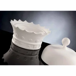 Soprammobile a Forma di Corona in Ceramica Lavorata a Mano Made in Italy - Kingo