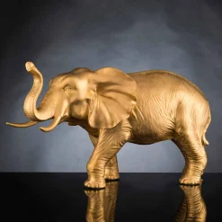 Soprammobile Artigianale a Forma di Elefante in Ceramica Made in Italy - Fante