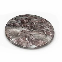 Sottobicchieri moderni in Marmo Colorato Made in Italy, 2 Pezzi - Nessa