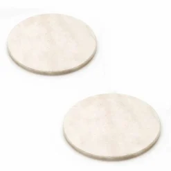 Sottobicchieri moderni in Marmo Colorato Made in Italy, 2 Pezzi - Nessa