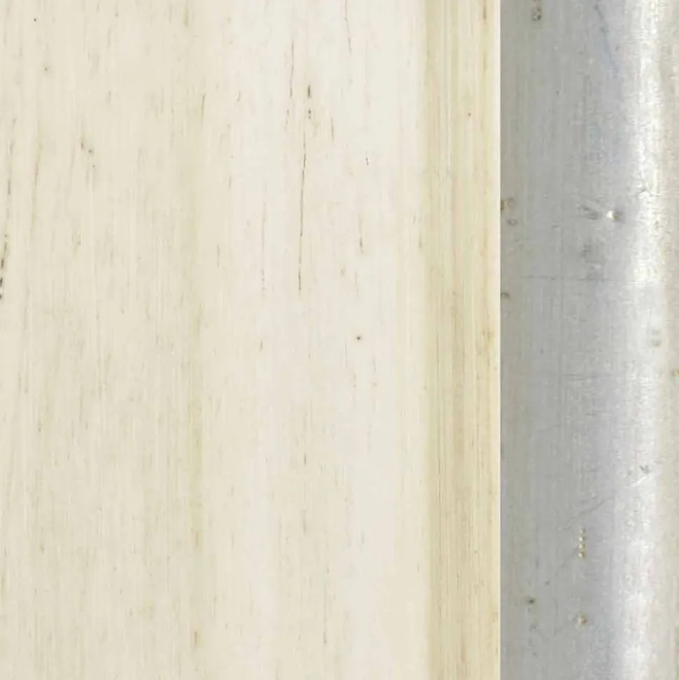Specchiera a muro design moderno in legno a mano made in Italy Stefano