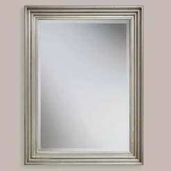 Specchiera a muro legno a mano oro,argento prodotta in Italia Stefania