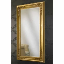 Specchiera a muro oro,argento fatta a mano in legno made Italy Michele