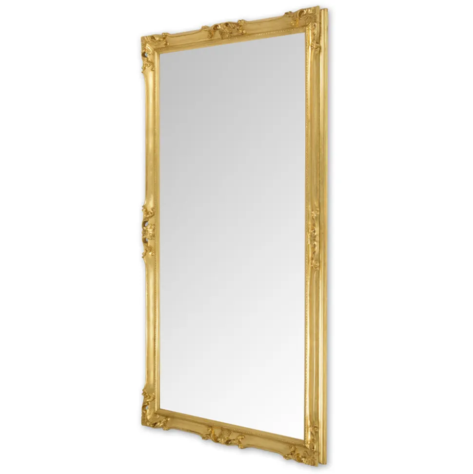 Specchiera con Cornice in Legno Decorata a Mano Made in Italy - Venus