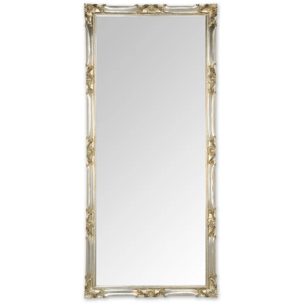 Specchiera con Cornice in Legno Decorata a Mano Made in Italy - Venus