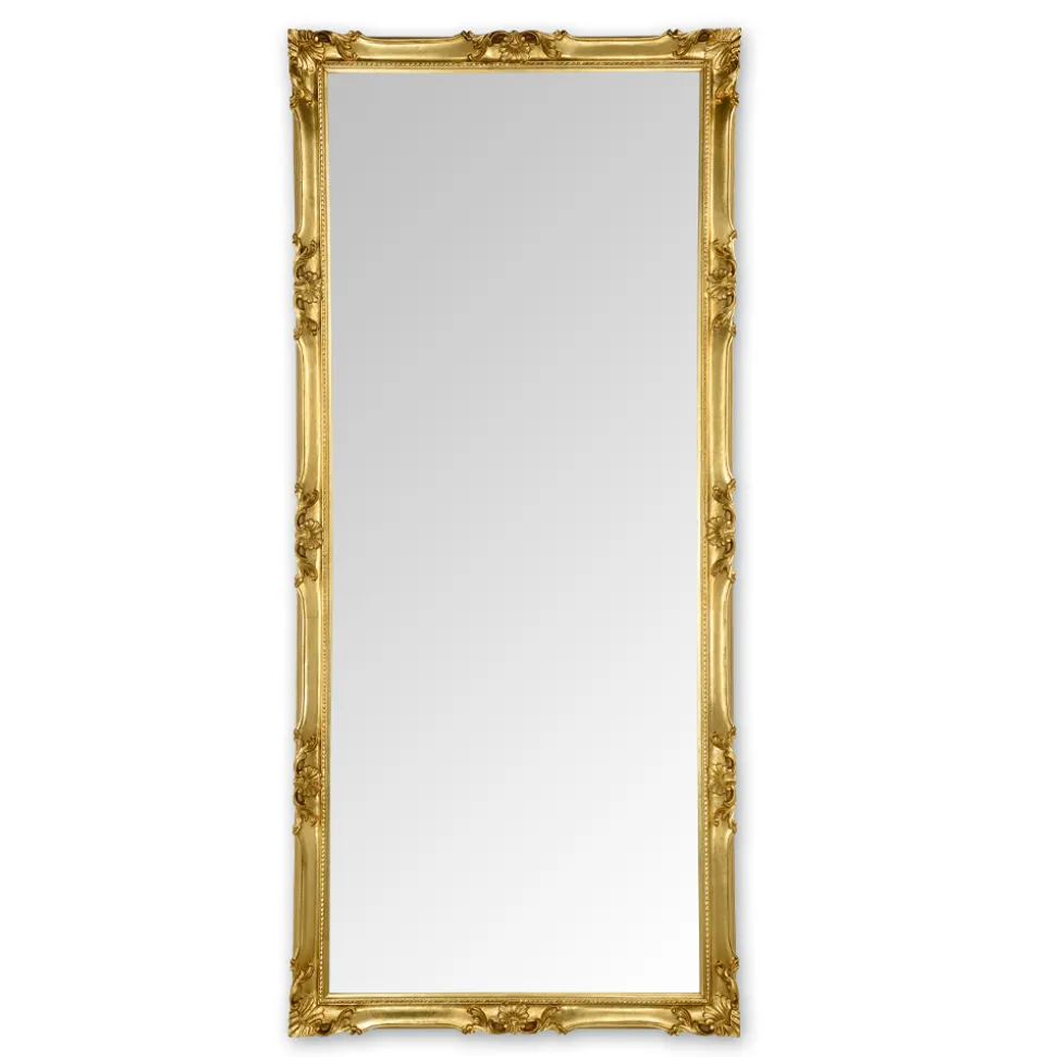 Specchiera con Cornice in Legno Decorata a Mano Made in Italy - Venus