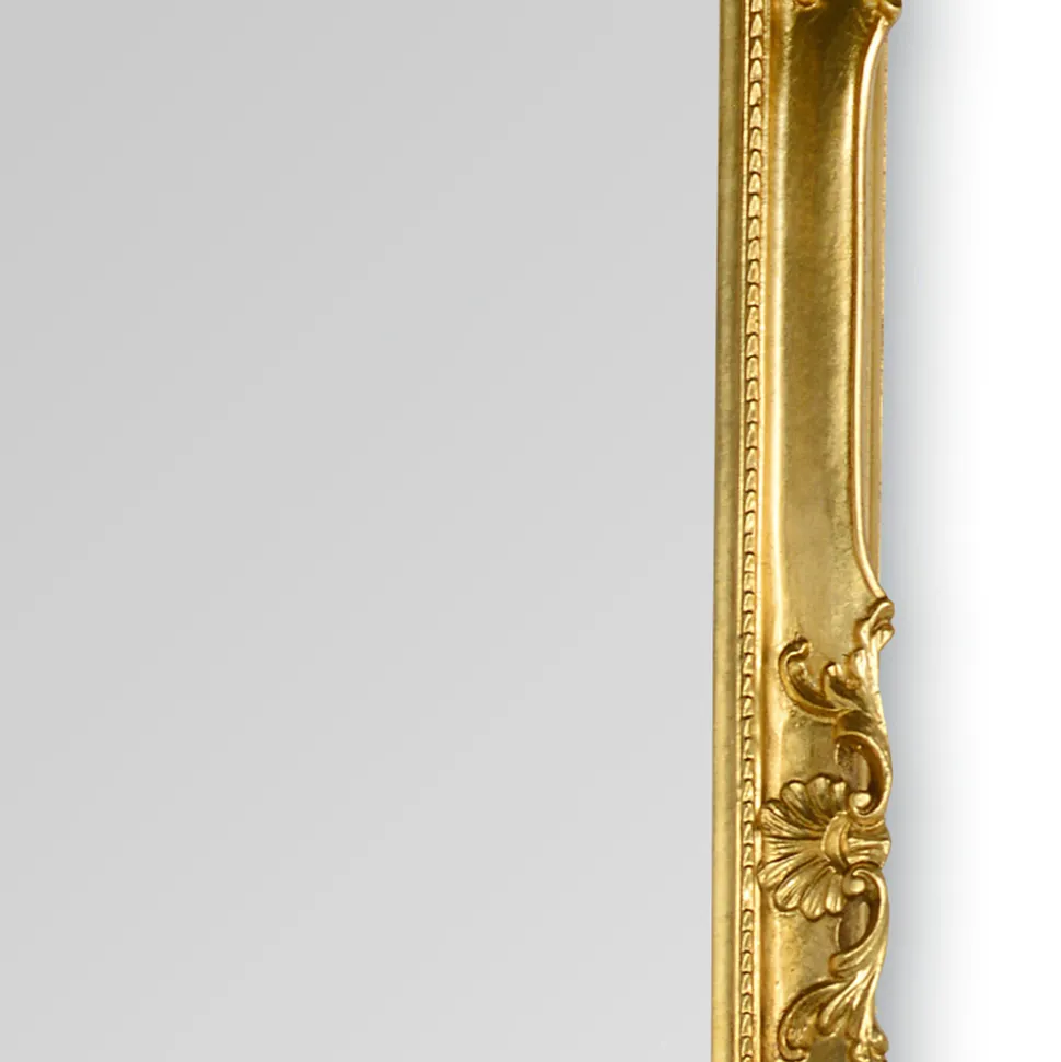Specchiera con Cornice in Legno Decorata a Mano Made in Italy - Venus