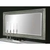 Specchiera da muro legno a mano design moderno made in Italy Claudio