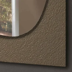 Specchiera da Parete con Cornice in Vetro Forgiato Made in Italy - Maverick