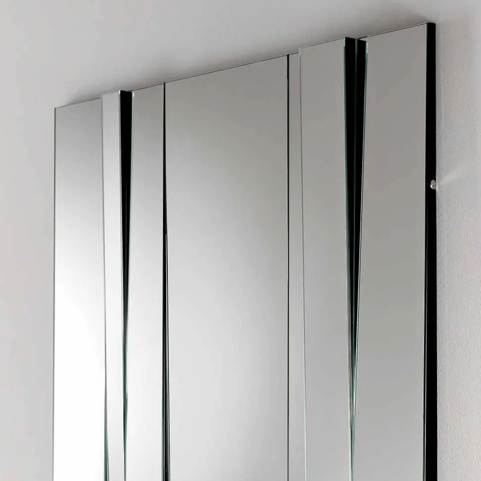 Specchiera da Parete di Design Moderno in Vetro e Metallo Made in Italy – Pallino