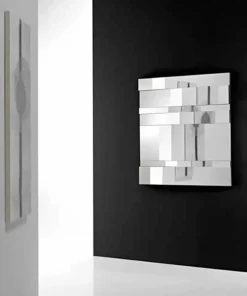 Specchiera da Parete di Design Moderno in Vetro e Metallo Made in Italy – Pallino