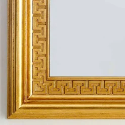 Specchiera da parete di design con cornice in legno Viva, 96x132 cm