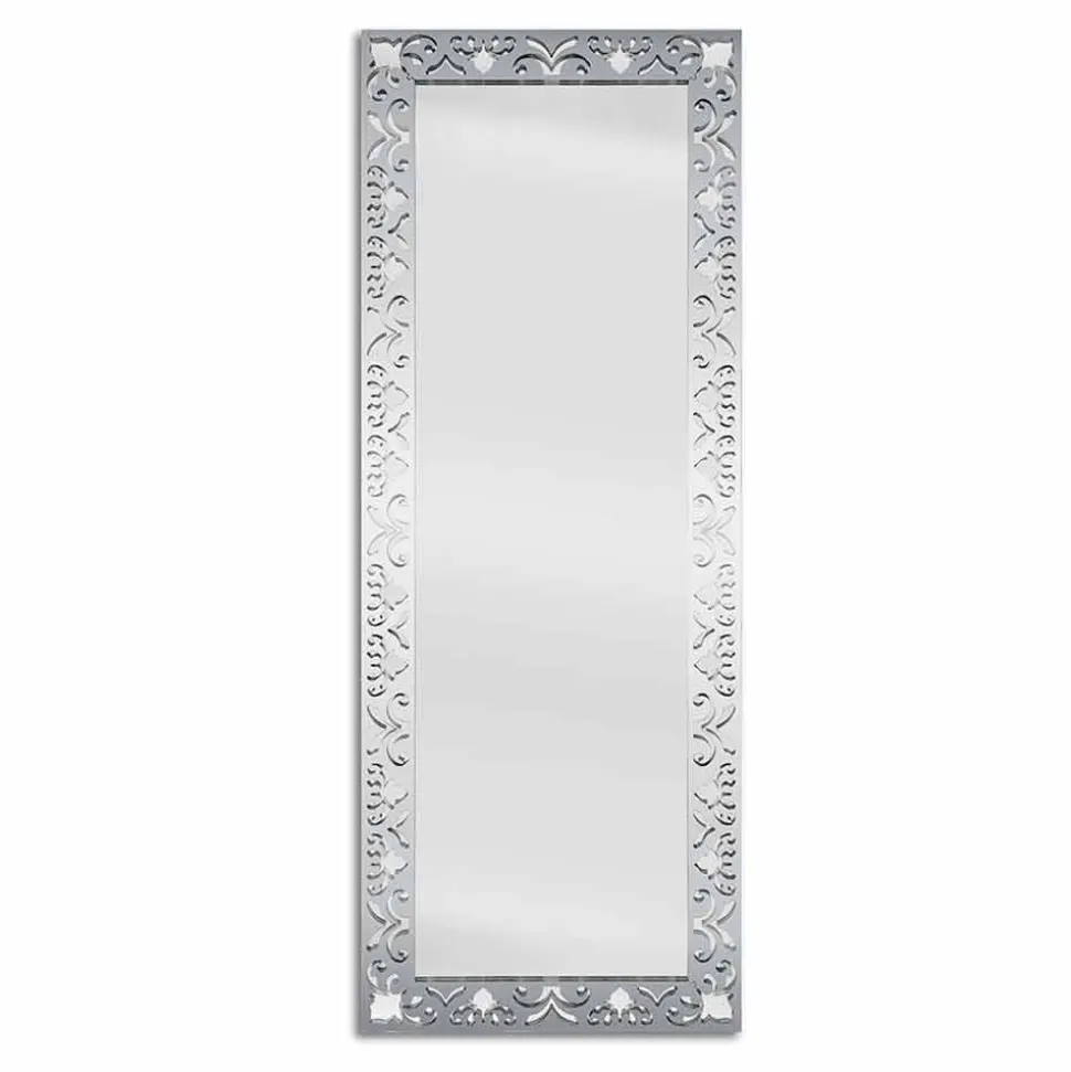 Specchiera da Parete in Plexiglass Oro, Argento o Bronzo con Cornice - Nettare