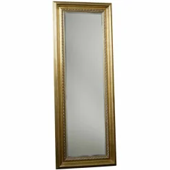 Specchiera da terra legno con piedistallo a mano made Italy Leonardo