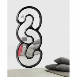 Specchiera di design da parete fatta a mano in Italia Teo