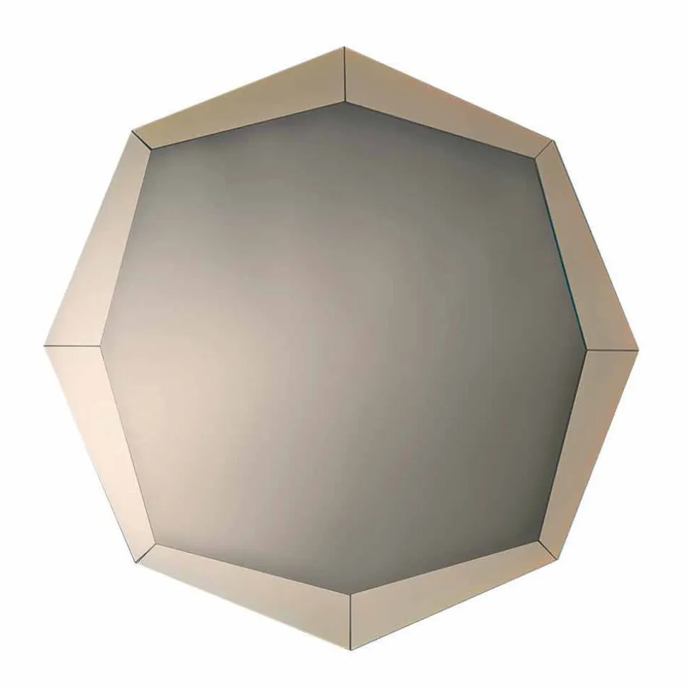 Specchiera di Design in Finitura Cristallo Specchiato Made in Italy - Bolina