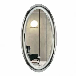 Specchiera Grande da Parete in Finitura Cristallo Made in Italy - Stilla