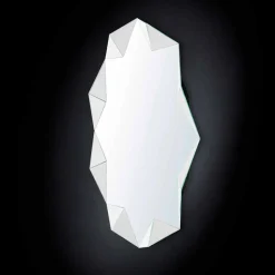 Specchiera moderna a muro dal design tridimensionale Diamond