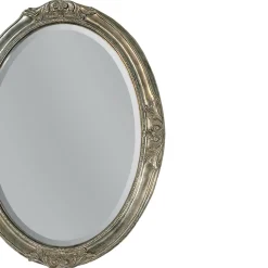 Specchiera Ovale con Specchio Molato Made in Italy - Avus