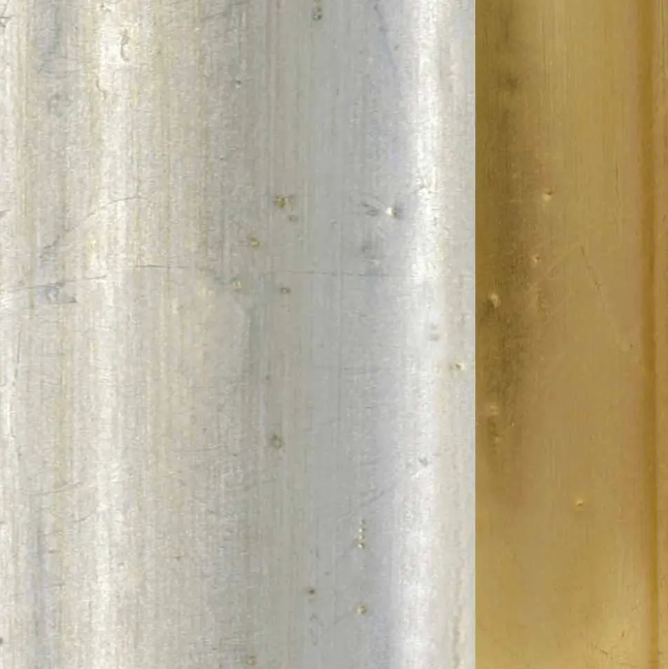 Specchiera parete fregio resina e legno ayous fatta in Italia Alberto