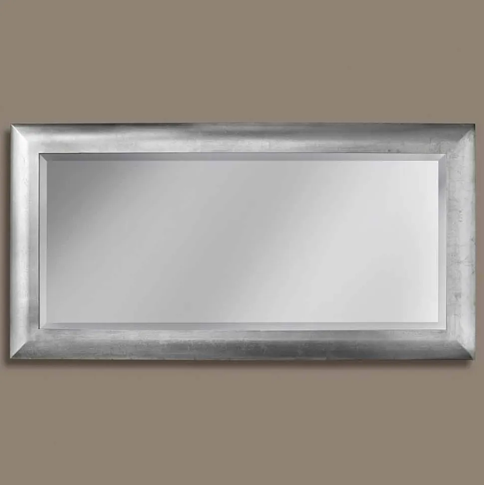 Specchiera per parete in legno ayous rettangolare made in Italy Manuel