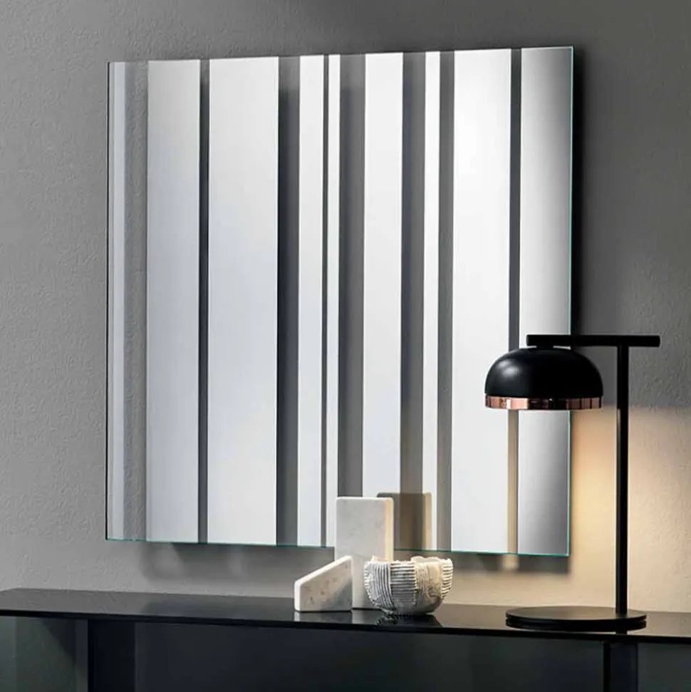 Specchiera Quadrata da Parete di Design Moderno Made in Italy – Coriandolo