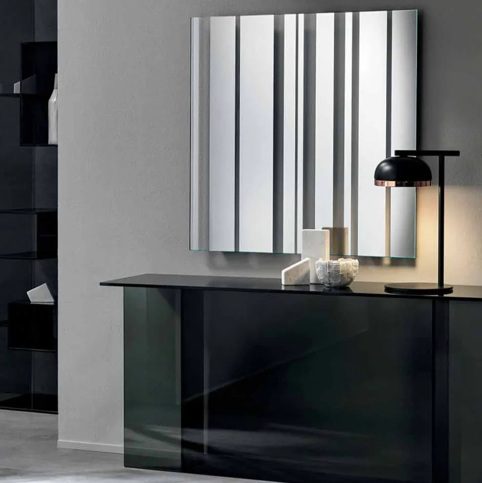 Specchiera Quadrata da Parete di Design Moderno Made in Italy – Coriandolo