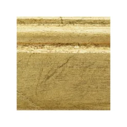 Specchiera Rettangolare in Foglia Oro con Specchio Molato Made in Italy - Pele
