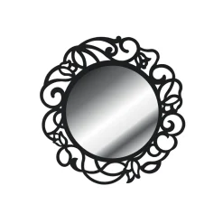 Specchiera Rotonda con Motivo Traforato Made in Italy - Ferona