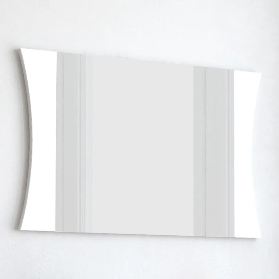 Specchio Camera Letto o Ingresso a Muro Design ad Arco 2 Misure - Sabine