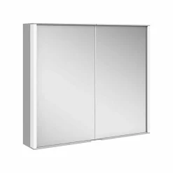 Specchio Contenitore da Parete in Alluminio con Illuminazione LED - Demon