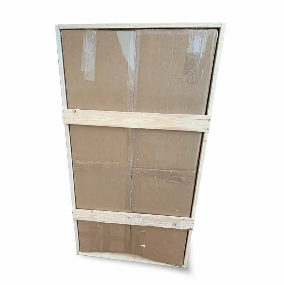 Specchio da Muro Moderno con Luce LED e Telaio in Acciaio Made in Italy - Yutta