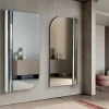 Specchio da Parete con Onda a Lato Made in Italy - Beniamina