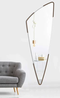 Specchio da Parete Decorativo Design Moderno in 4 Colori Made in Italy - Spino