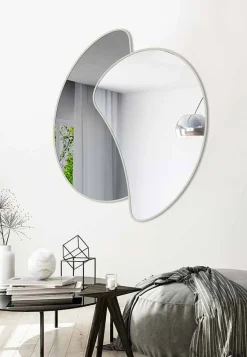 Specchio da Parete di Design Grande con Struttura Colorata Moderno - Mantra