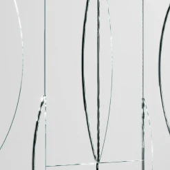 Specchio da Parete Modulare con Struttura in Legno Made in Italy - Saetta